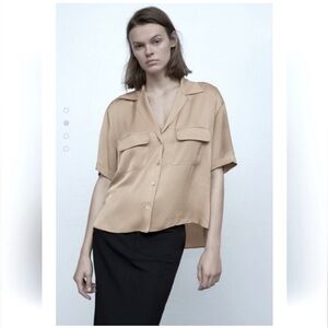Zara Satin Blouse